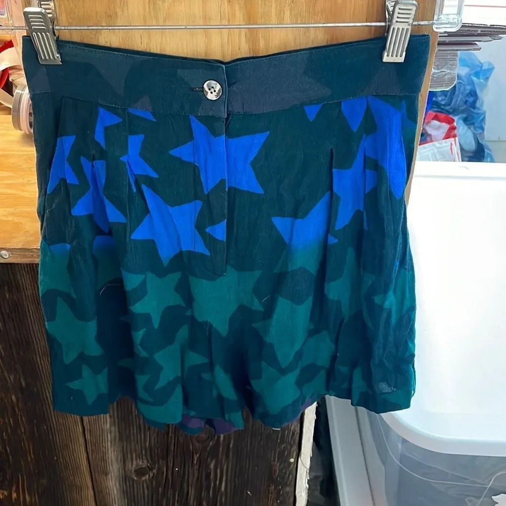 Mara Hoffman woman’s multi colored star shorts